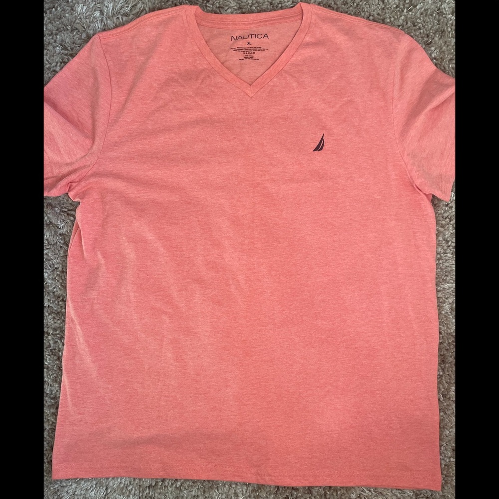 Nautical V neck shirt